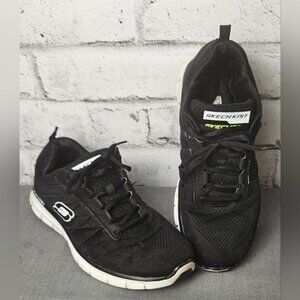 Skechers Men’s Skech Knit SN#51188 Black Running Shoes